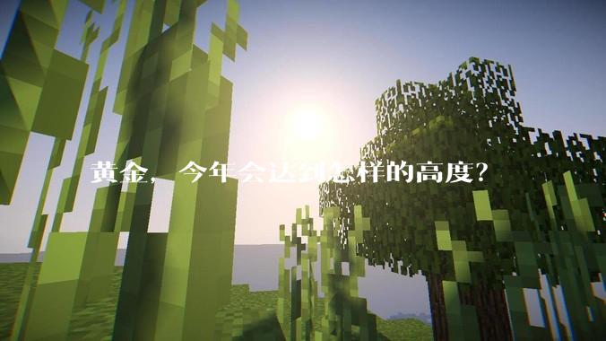 黄金，今年会达到怎样的高度？