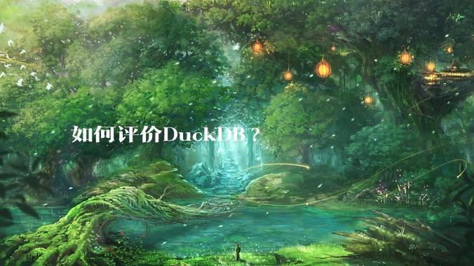 如何评价DuckDB?
