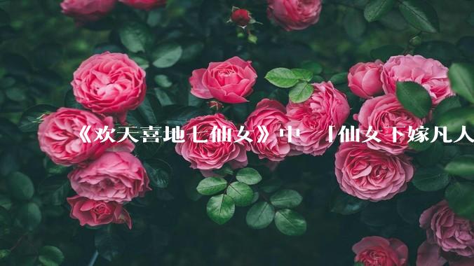 《欢天喜地七仙女》中 「仙女下嫁凡人」 的设定，在今天是否过时？