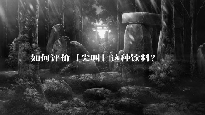 如何评价「尖叫」这种饮料？